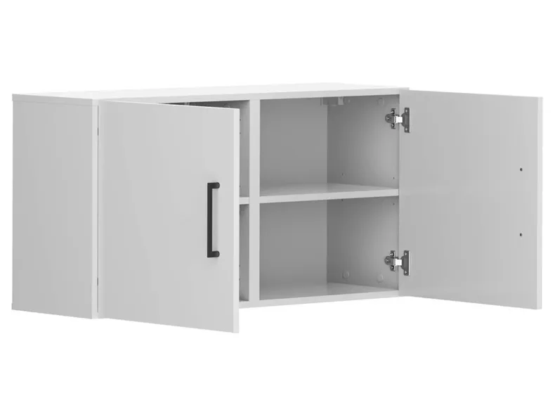 BRW Настенный шкаф Modeo100 см с дверцей белый SFW/100/50/30_2-BI/BI фото №3