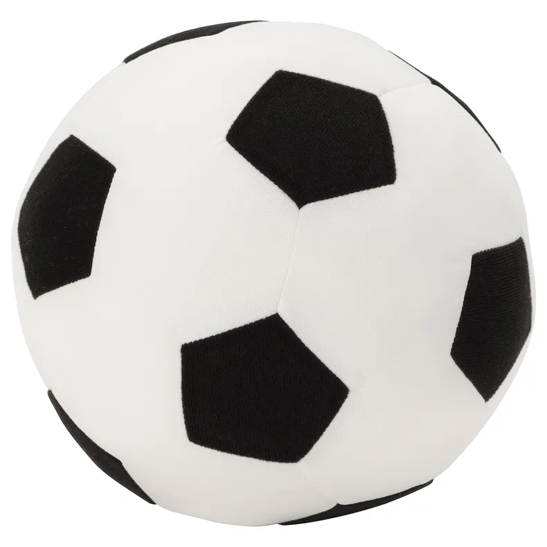 IKEA SPARKA СПАРКА, іграшка м’яка, футбольний/чорно-білий 205.067.63 фото №1