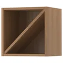 IKEA VADHOLMA ВАДХОЛЬМА, полиця для пляшок, коричневий/попелястий попіл, 40x37x40 см 903.743.30 фото thumb №1