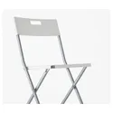 IKEA GUNDE ГУНДЕ, стілець складаний, білий 602.177.99 фото thumb №8