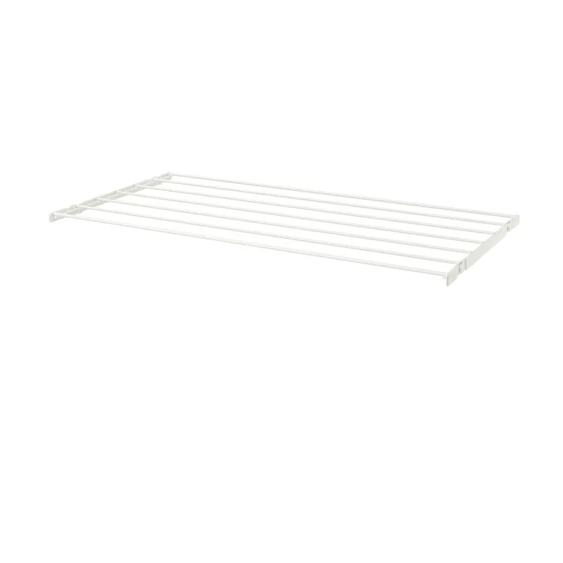 IKEA BOAXEL БОАКСЕЛЬ, сушарка для білизни, білий, 80x40 см 404.487.48 фото №1