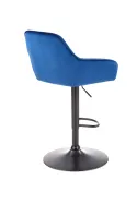 Барний стілець HALMAR H103 темно-синій фото thumb №5