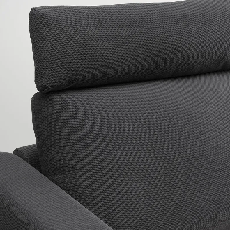 IKEA VIMLE ВІМЛЕ, 3-місний диван із кушеткою, з узголів'ям/ХАЛЛАРП сірий 893.991.24 фото №5