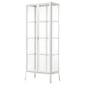IKEA MILSBO МИЛЬСБУ, шкаф-витрина, белый, 73x175 см 003.964.16 фото thumb №1