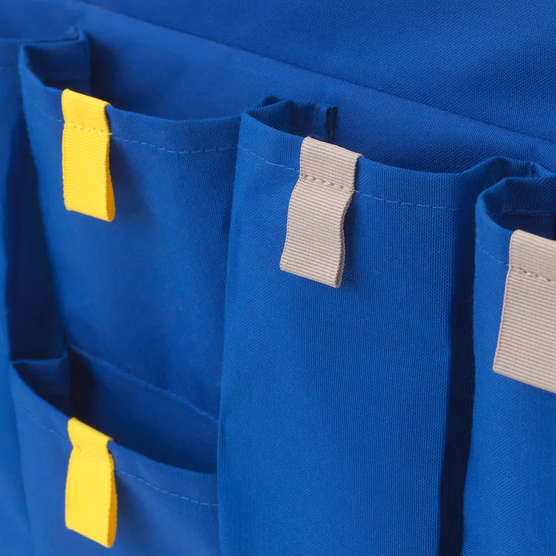 IKEA MÖJLIGHET МЕЙЛІГХЕТ, кишеня для ліжка, синій, 75x27 см 804.213.89 фото №4