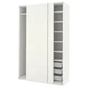 IKEA PAX ПАКС / BERGSBO БЕРГСБУ, гардероб, белый / белый, 150x66x236 см 195.023.65 фото thumb №1
