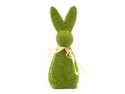 BRW Декоративна фігурка BRW Кролик з бантом, штучна трава 092494 фото thumb №1