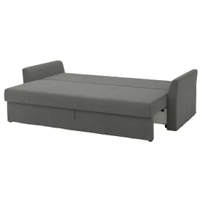 IKEA HOLMSUND ХОЛЬМСУНД, 3-местный диван-кровать, Боргундский темно-серый 595.169.40 фото