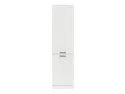 BRW Базовый шкаф для кухни Junona Line высотой 50 см правый мел глянец, белый/мелкозернистый белый глянец D2D/50/195_P-BI/KRP фото thumb №1