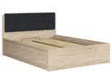 BRW Ліжко Tetrix 140x200 з каркасом і ящиком для зберігання дуб сонома, дуб сонома LOZ/140/B-DSO фото thumb №14