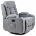 Масажне крісло MEBEL ELITE BOX 2, тканина: Сірий фото thumb №13