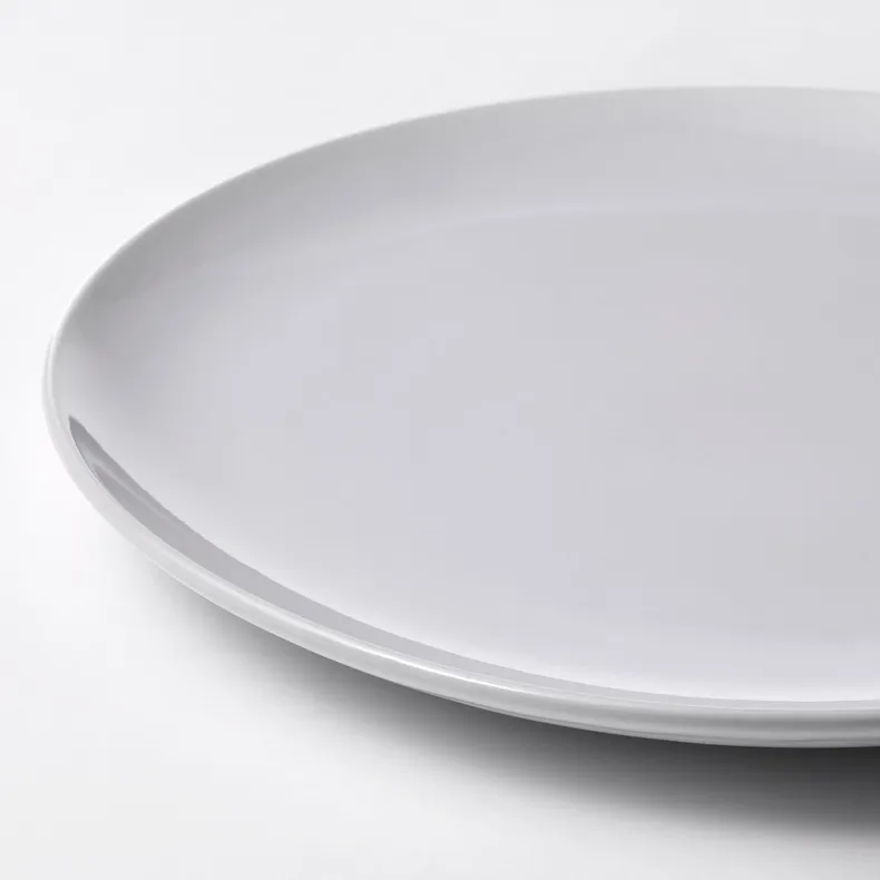 IKEA GODMIDDAG ГОДМИДДАГ, тарелка, белый, 26 см 504.797.15 фото №3