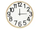 BRW Настенные часы Nevada из мдф белого и черного цвета 085809 фото thumb №1