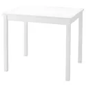 IKEA KRITTER КРІТТЕР, дитячий стіл, білий, 59x50 см 401.538.59 фото thumb №1