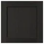 IKEA LERHYTTAN ЛЕРХЮТТАН, дверцята, чорна морилка, 40x40 см 403.560.55 фото