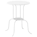 IKEA LINDVED ЛИНДВЕД, придиванный столик, белый, 50x68 см 004.338.95 фото thumb №1