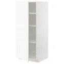 IKEA METOD МЕТОД, высокий шкаф с полками, белый Энкёпинг / белая имитация дерева, 60x60x140 см 094.735.18 фото thumb №1