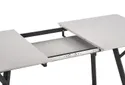 Розкладний стіл кухонний HALMAR BALROG 2 140-180x80 см, стільниця - світло-сіра, ніжки - чорні фото thumb №9
