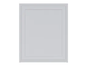 BRW Кухонный верхний шкаф Verdi 60 см со сливом слева светло-серый матовый, греноловый серый/светло-серый матовый FL_GC_60/72_L-SZG/JSZM фото