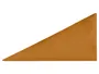 BRW Обитая треугольная панель P 30x15 см желтая 081245 фото
