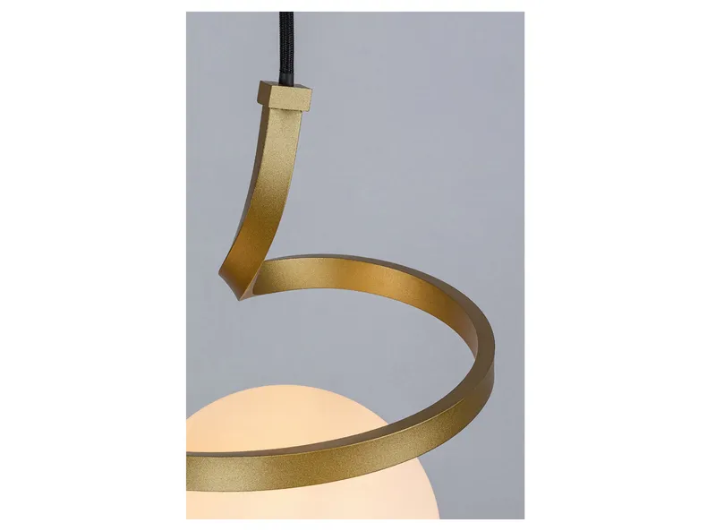 BRW Металлический подвесной светильник Sarabi в золотом цвете 092935 фото №5