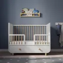 IKEA MYLLRA МЮЛЛЬРА, дитяче ліжко з шухлядами, білий, 60x120 см 904.835.84 фото thumb №10