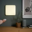 IKEA JETSTRÖM ЙЕТСТРЁМ, настенная светодиодная панель, умный может быть диммирован/подключен установка цвета и спектра белого, 30x30 см 805.360.74 фото thumb №2