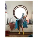 IKEA BLÅVINGAD БЛОВИНГАД, полотенце с капюшоном, акулообразный/сине-серый, 70x140 см 905.284.41 фото thumb №7