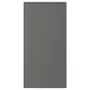 IKEA VOXTORP ВОКСТОРП, дверцята, темно-сірий, 40x80 см 804.540.92 фото