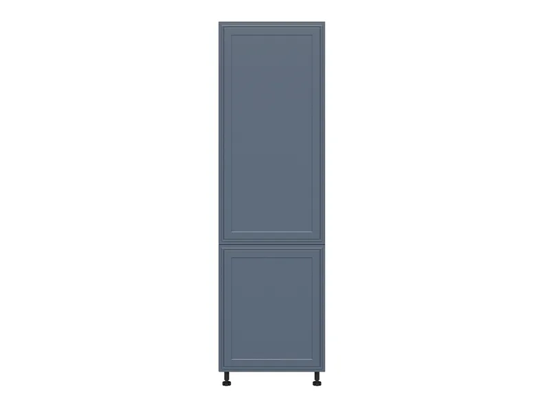 BRW Кухонный шкаф Verdi высотой 60 см с ящиками мистик матовый, черный/матовый FL_D4STW_60/207_P/P-CA/MIM фото №1