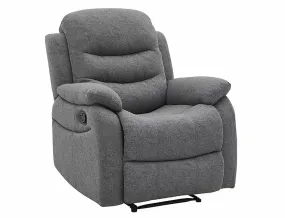 Крісло м'яке розкладне SIGNAL NERON, тканина: сірий фото