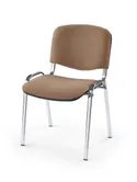 Офісний стілець HALMAR ISO хром/C4 (1шт=1шт) бежевий фото thumb №1