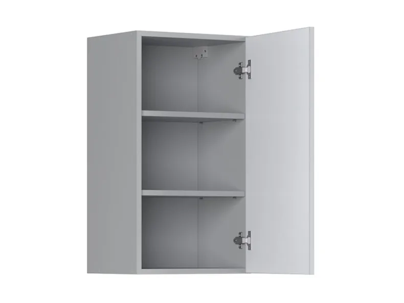 BRW Верхний кухонный шкаф Верди 40 см правый светло-серый матовый, греноловый серый/светло-серый матовый FL_G_40/72_P-SZG/JSZM фото №3