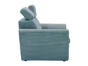 BRW Двомісний диван-ліжко Larida з коробкою з велюрової тканини бірюзового кольору, Poso 26 Бірюза SO2-LARIDA-2FBK-GA2_BA41FE фото thumb №7