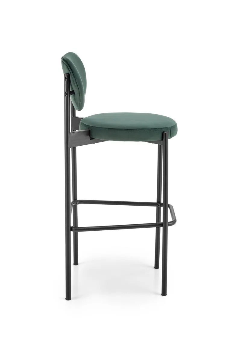 Барний стілець, хокер HALMAR H108 темно-зелений фото №4