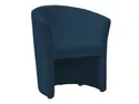 Крісло м'яке SIGNAL TM-1, екошкіра:  темно-синій фото thumb №1