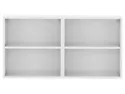 BRW Открытый белый настенный шкаф Modeo 100 см SFW/100/50/30_1B-BI фото thumb №2