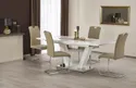 Кухонний стіл HALMAR VISION 160-200x90 см білий фото thumb №1