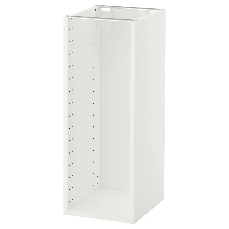 IKEA METOD МЕТОД, каркас підлоговї шафи, білий, 30x37x80 см 204.171.49 фото №1