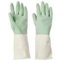 IKEA RINNIG РИННИГ, хозяйственные перчатки, зеленый, S 604.767.83 фото thumb №1