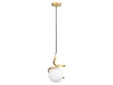 BRW Металлический подвесной светильник Sarabi в золотом цвете 092935 фото thumb №1