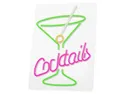 BRW Настінний світильник неоновий Cocktails LED мікс кольору 093818 фото thumb №1