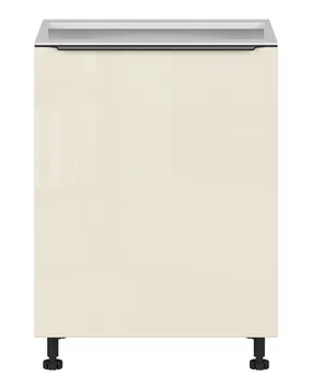 BRW Правосторонний кухонный шкаф Sole L6 60 см магнолия жемчуг, альпийский белый/жемчуг магнолии FM_D_60/82_P-BAL/MAPE фото