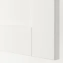 IKEA SANNIDAL САННІДАЛЬ, дверцята з петлями, білий, 40x120 см 492.430.16 фото thumb №3