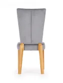 Кухонний стілець HALMAR ROIS медовий дуб/сірий фото thumb №6