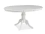 Стіл обідній SIGNAL OLIVIA, білий, 106x106 фото