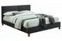 Кровать односпальная бархатная SIGNAL SIERRA Velvet, серый, 120x200 фото