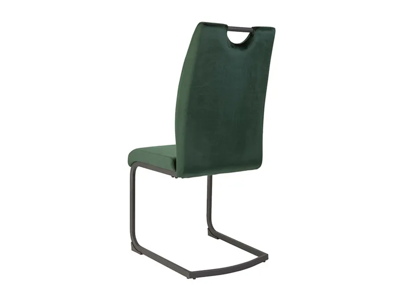 BRW Кресло с велюровой обивкой Eriz с ручкой темно-зеленое, темно-зеленый/черный DUBLIN_DARK_GREEN_19 фото №3