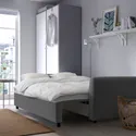 IKEA BRISSUND БРІССУНД, 3-місний диван-ліжко, Хакебо темно-сірий 305.808.56 фото thumb №5