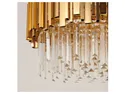BRW Подвесной светильник Narcissus с 6 точками из металлического стекла, золото 094602 фото thumb №5
